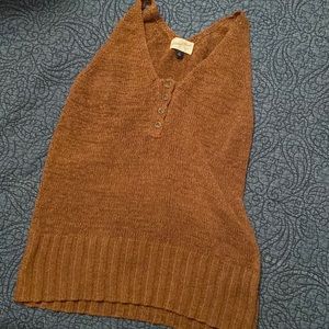 Universal Thread Knit Henley Tank